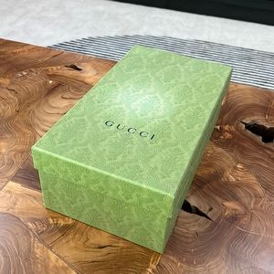 Empty Green Authentic Gucci Box